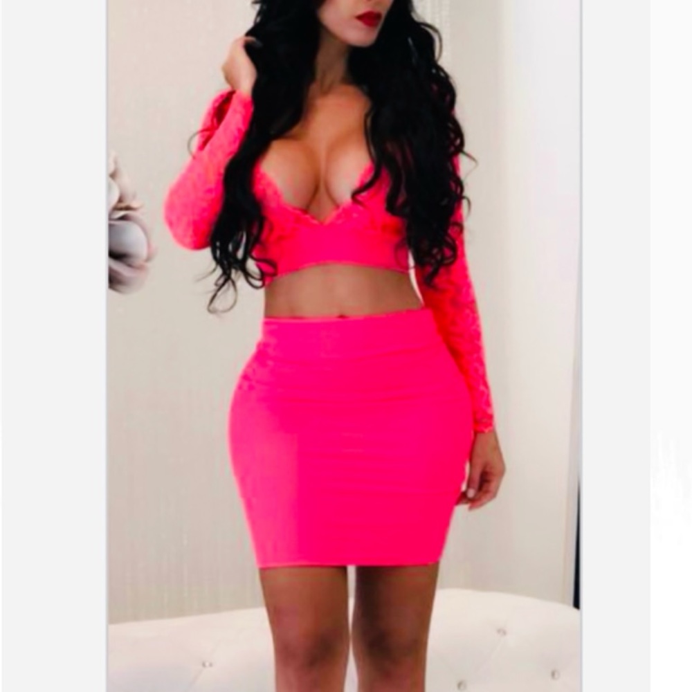 Two Piece Skirt Set